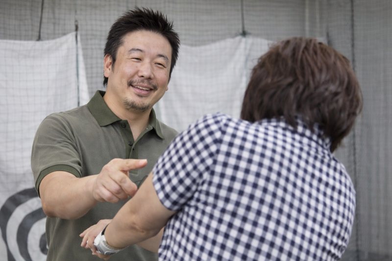 ゴルフスクール 名古屋の初心者レッスン風景